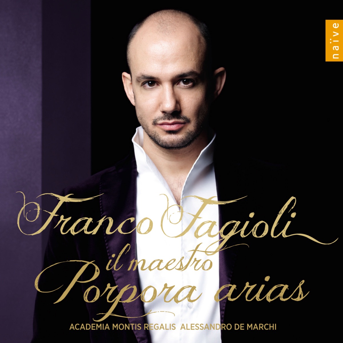 Il maestro : Porpora Arias by Franco Fagioli album cover