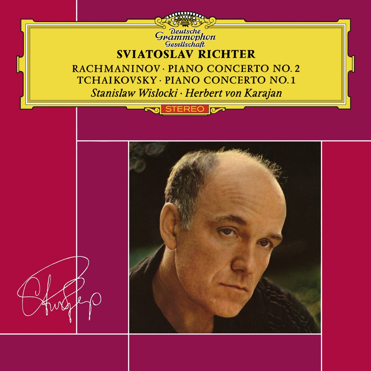 Rachmaninov: Piano Concerto No. 2 in C Minor, Op. 18 - Tchaikovsky: Piano Concerto No. 1 in B-Flat Minor, Op. 23 by Sviatoslav Richter album cover