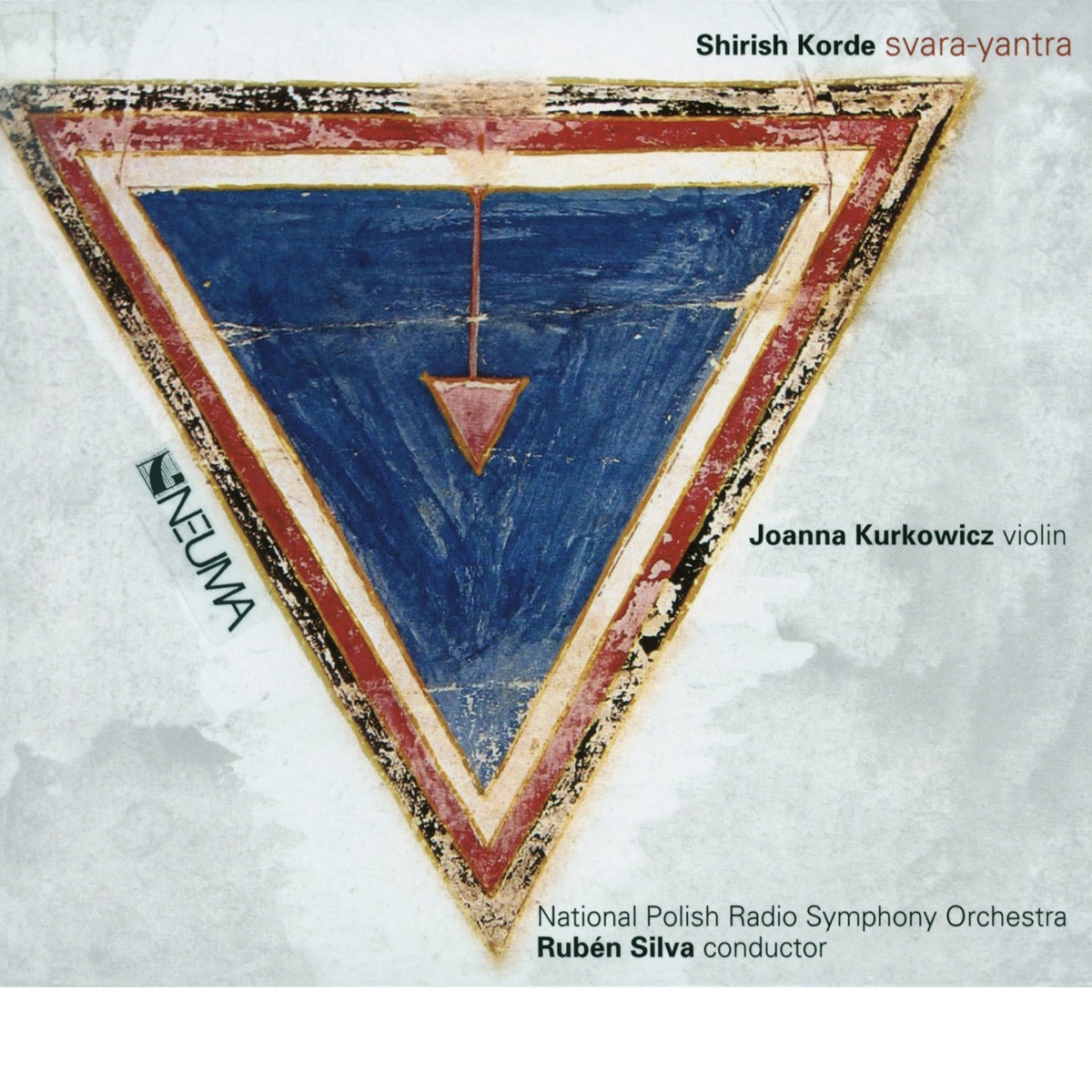 Svara-Yantra by Joanna Kurkowicz, Samir Chatterjee, Polish National Radio Symphony Orchestra, Ruben Silva & Łukasz Borowicz album cover