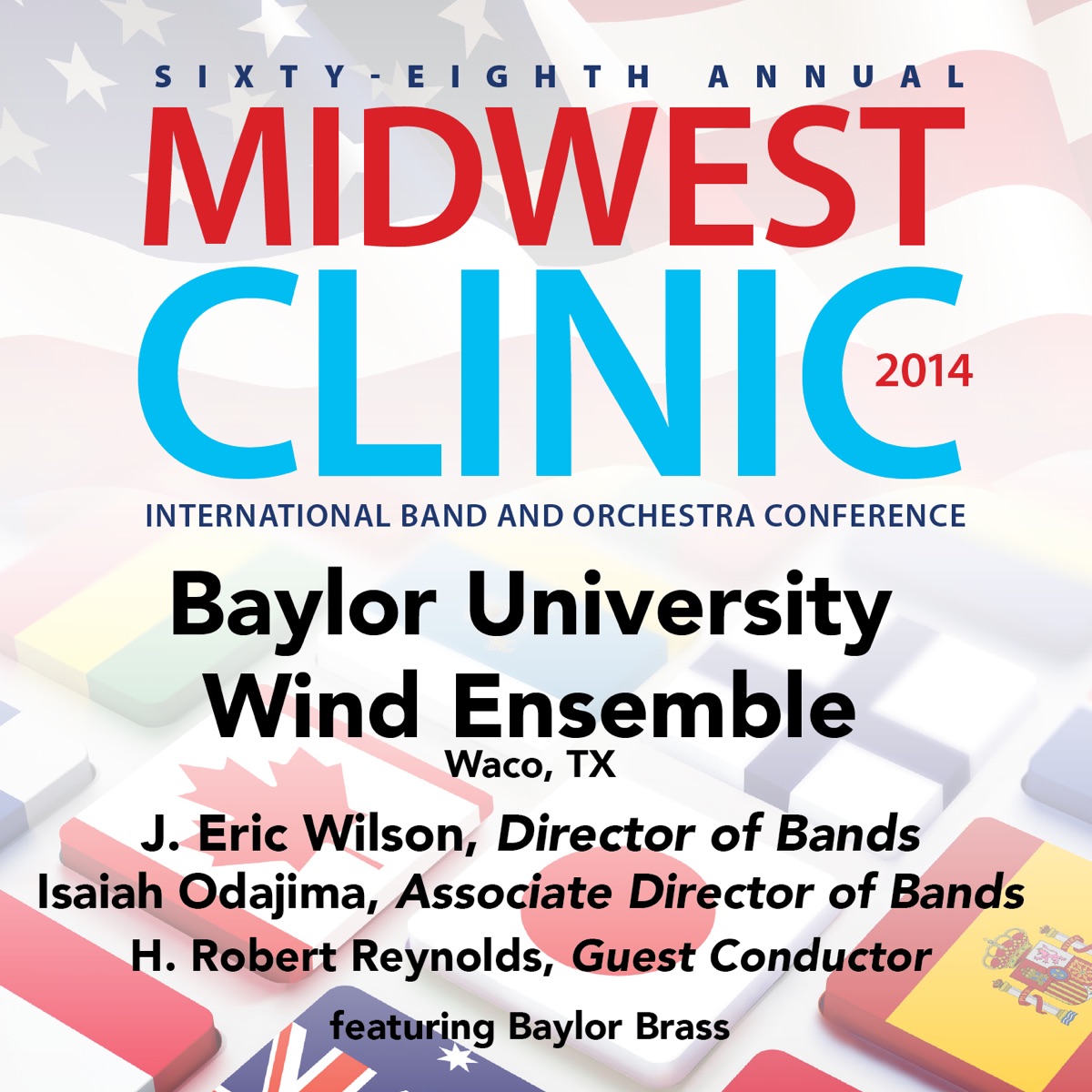 2014 Midwest Clinic: Baylor University Wind Ensemble (Live) by Baylor University Wind Ensemble album cover