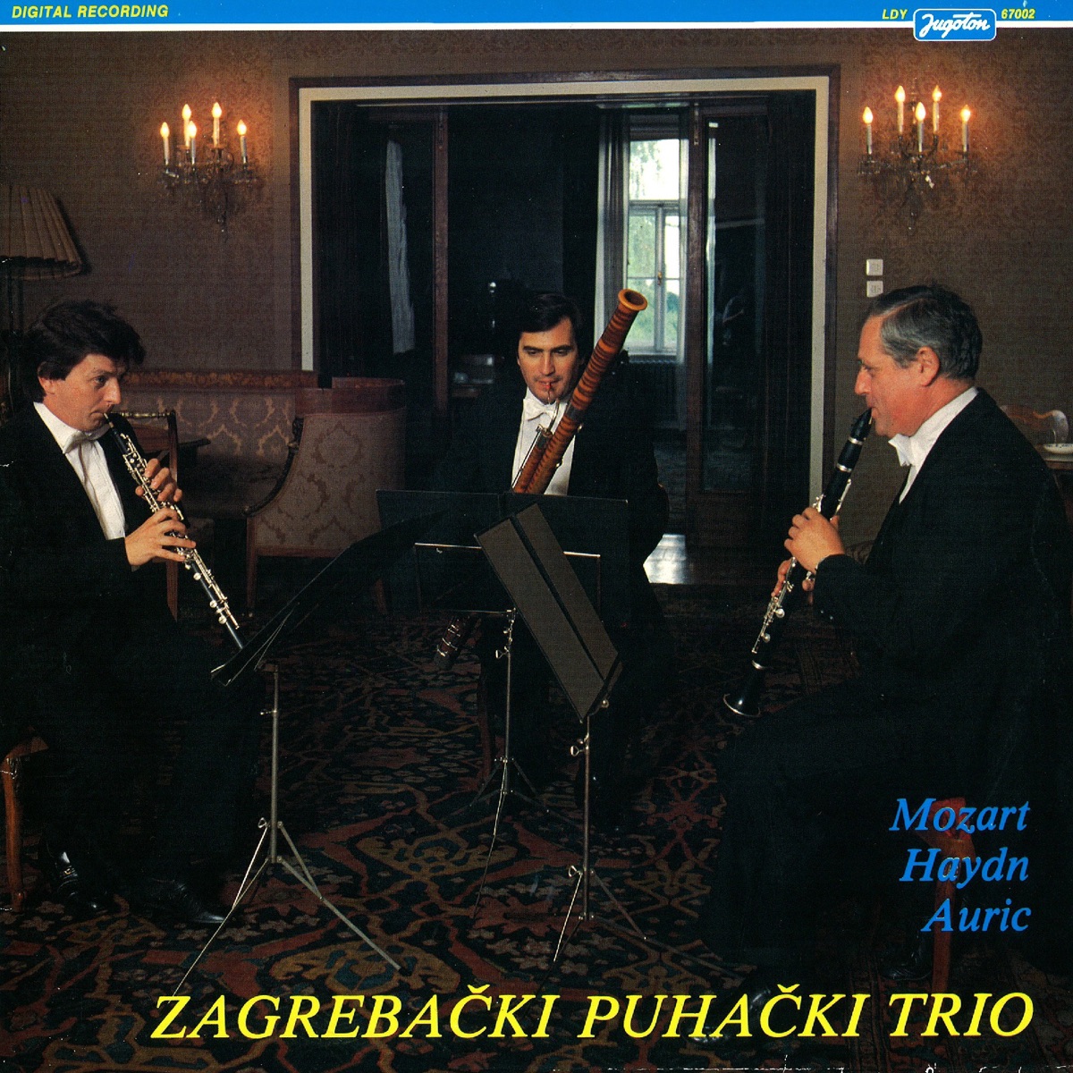 Zagrebački Puhački Trio: Mozart, Haydn, Auric by Zagrebački Puhački Trio album cover