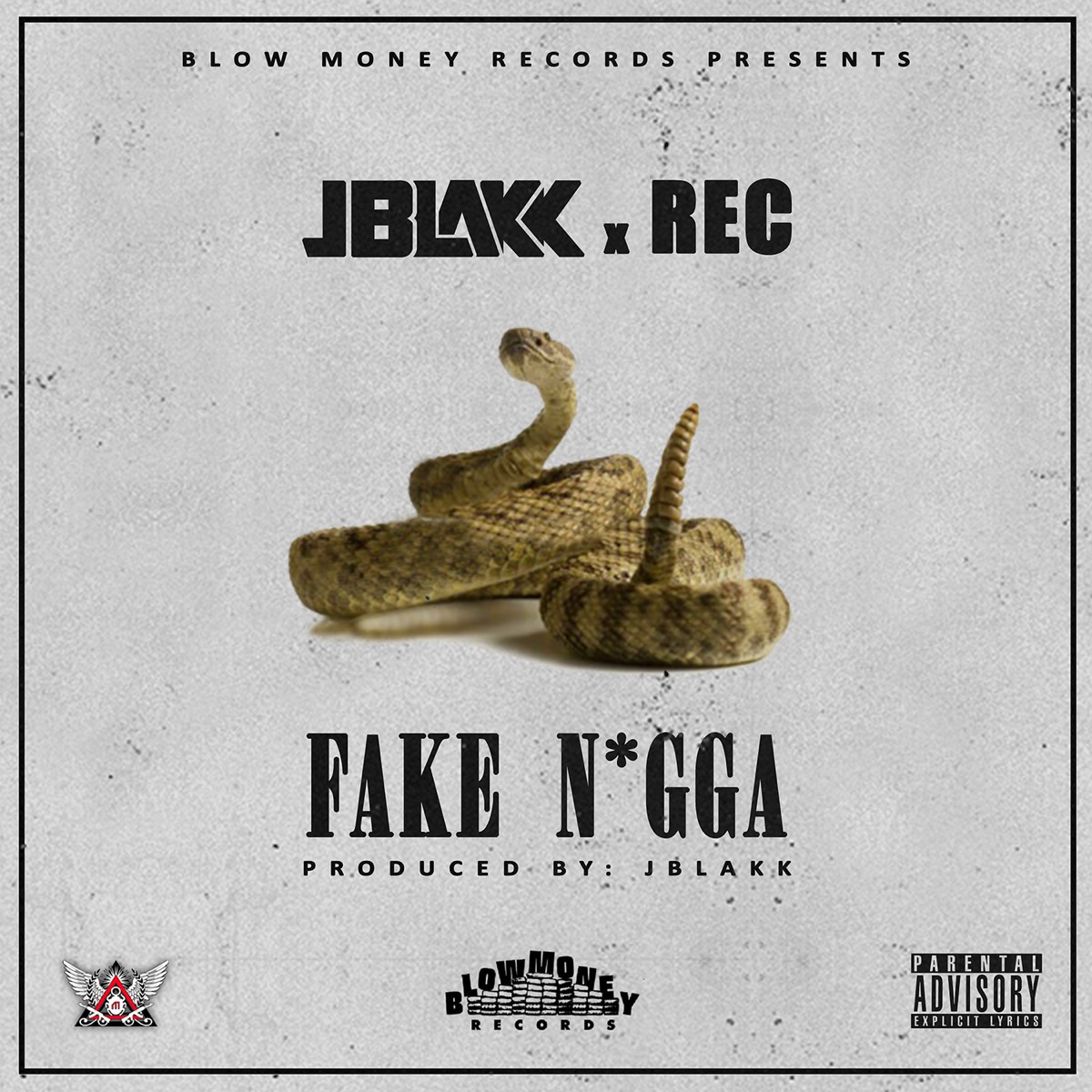 Fake N*gga (feat. Rec) - Single by J Blakk album cover