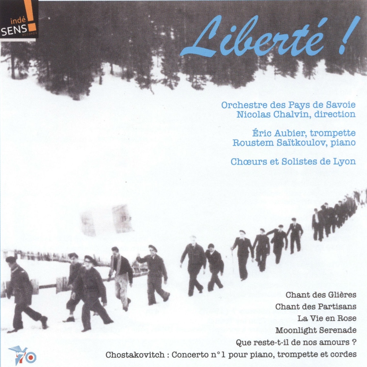 Liberté! by Orchestre des Pays de Savoie & Nicolas Chalvin album cover