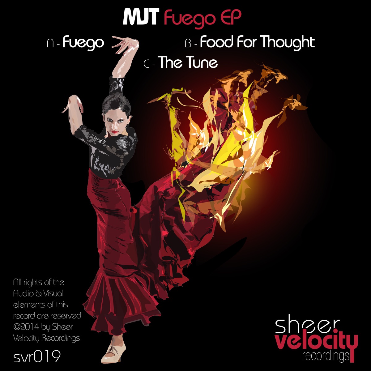 Fuego - Single by MJT album cover