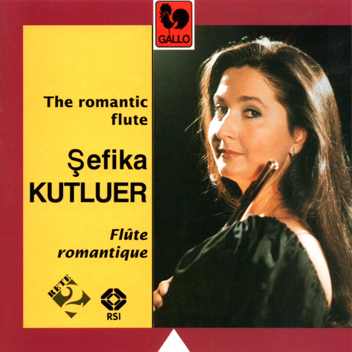 Poulenc, Debussy, Melikov: The Romantic Flute by Şefika Kutluer & Namik Sultanov album cover