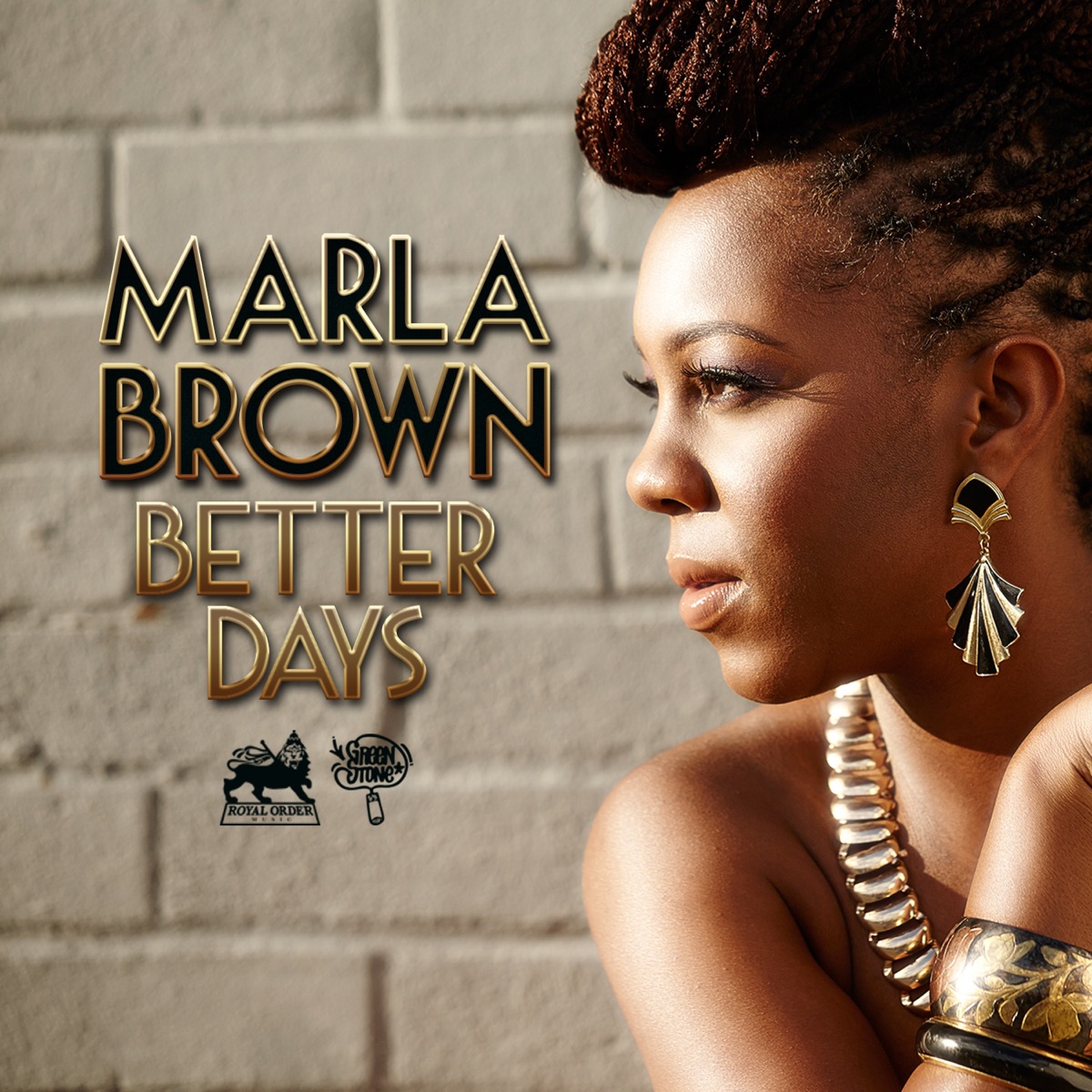 Better Days - Single by Marla Brown album cover