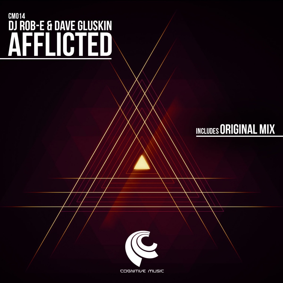 Afflicted - Single by DJ Rob-E & Dave Gluskin album cover