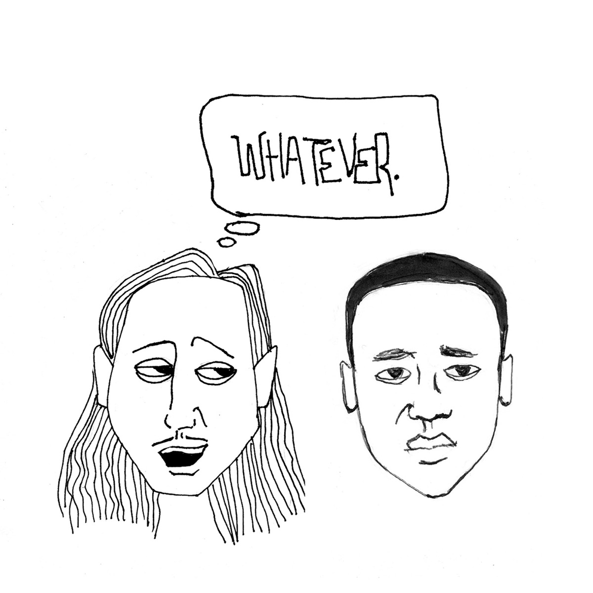 Sayin' whatever (feat. Asher Roth & Buddy) - Single by Blended Babies album cover