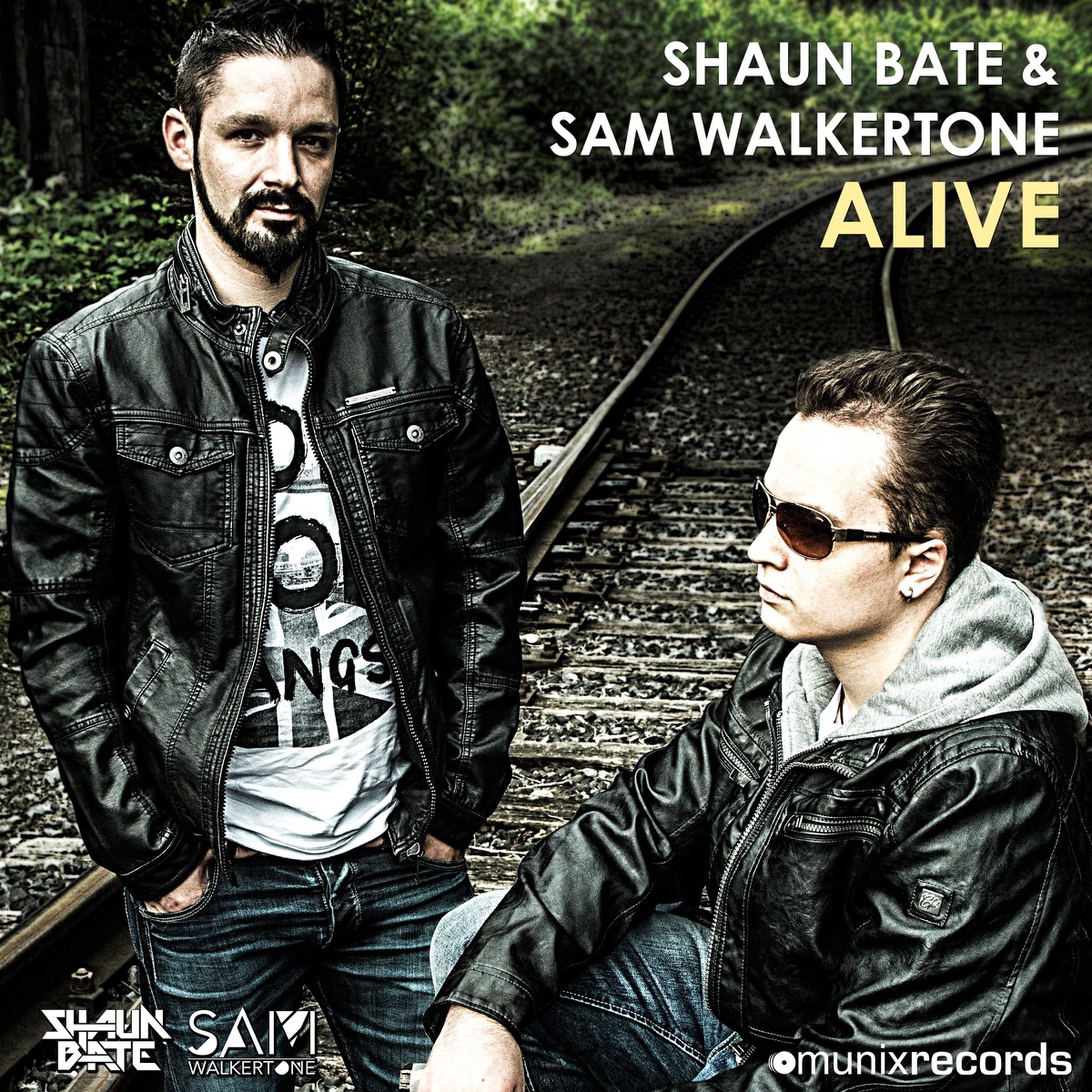 Alive (Remixes) by Shaun Bate & Sam Walkertone album cover