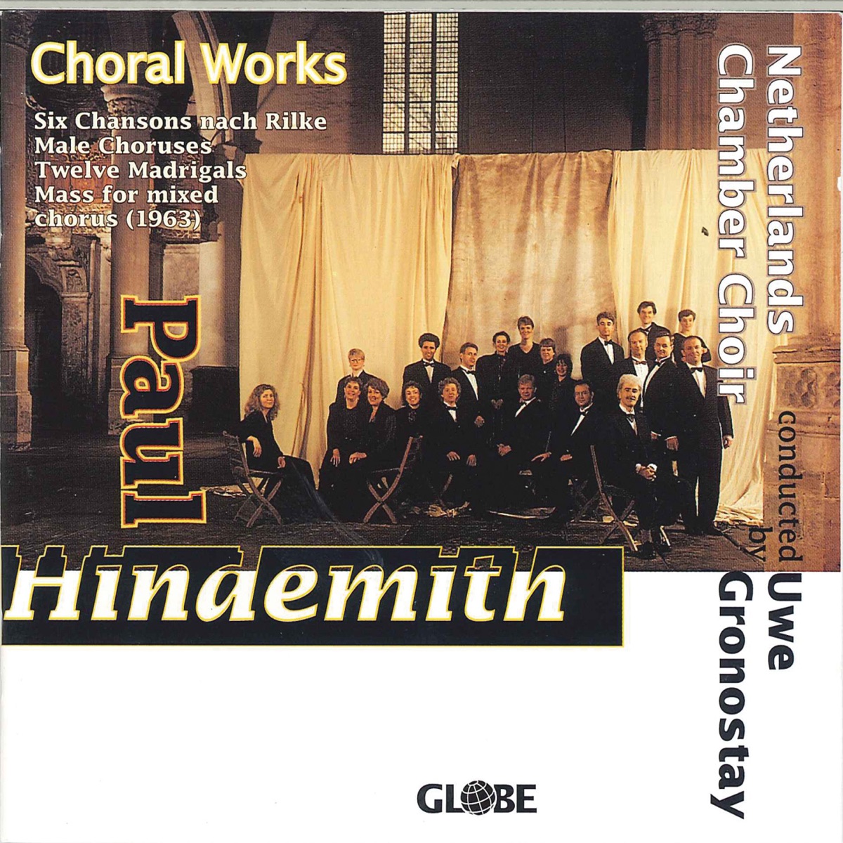 Hindemith: Choral Works for Mixed Chorus a Capella by Uwe Gronostay & Netherlands Chamber Choir album cover