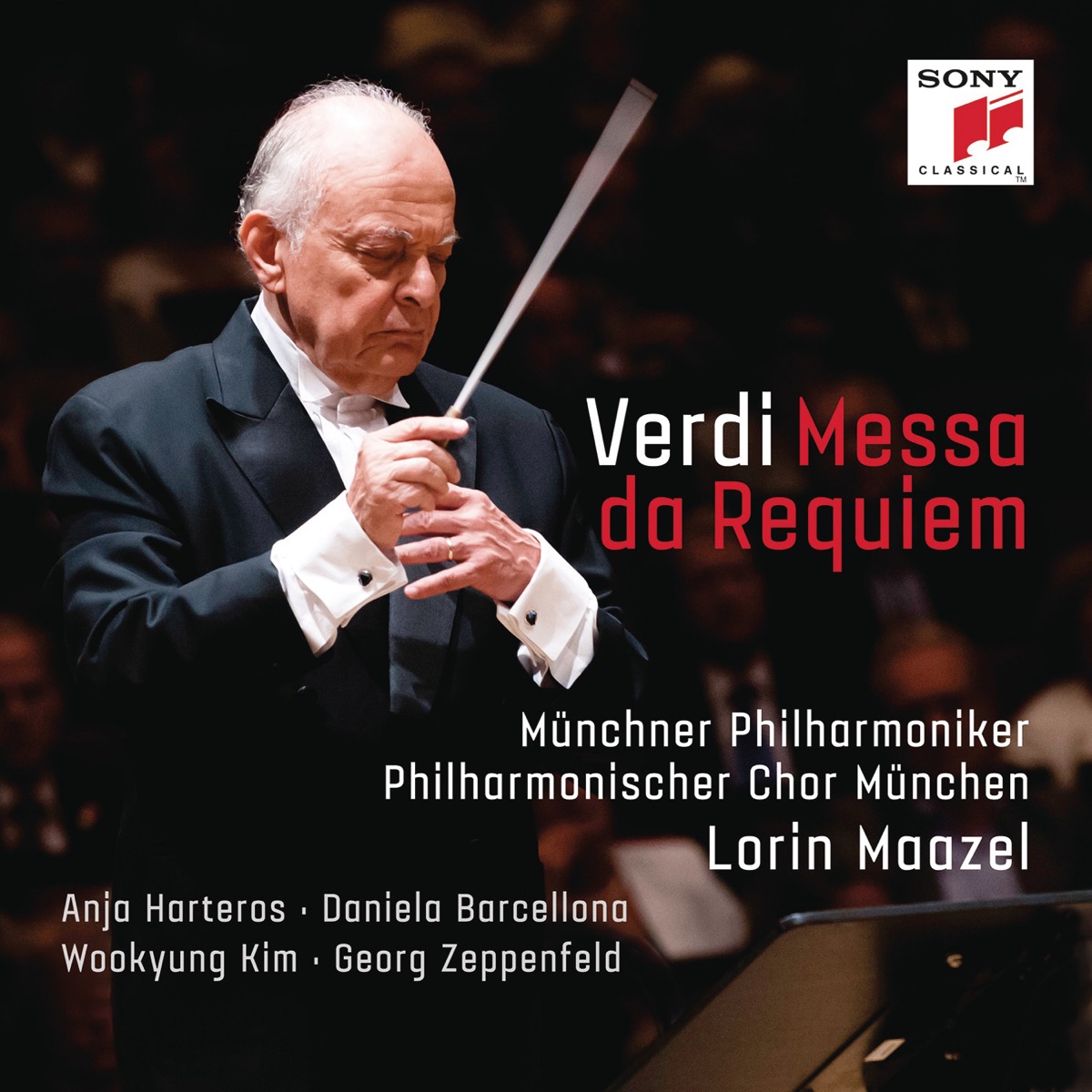 Verdi: Messa da Requiem by Philharmonischer Chor München, Munich Philharmonic & Lorin Maazel album cover