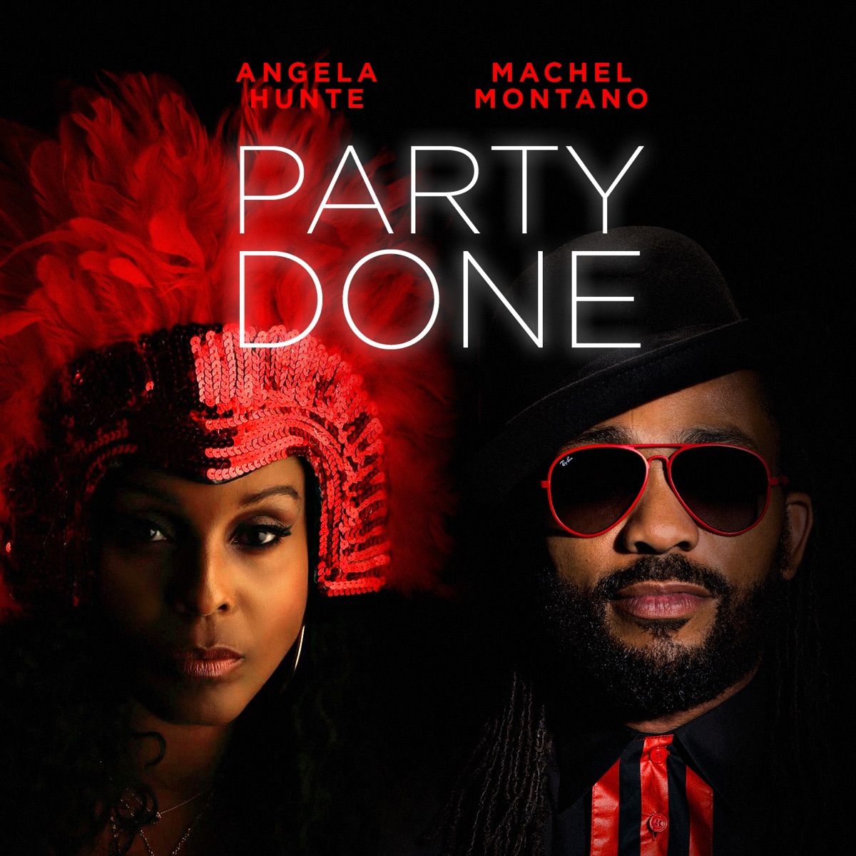 Party Done - Single by Angela Hunte & Machel Montano album cover