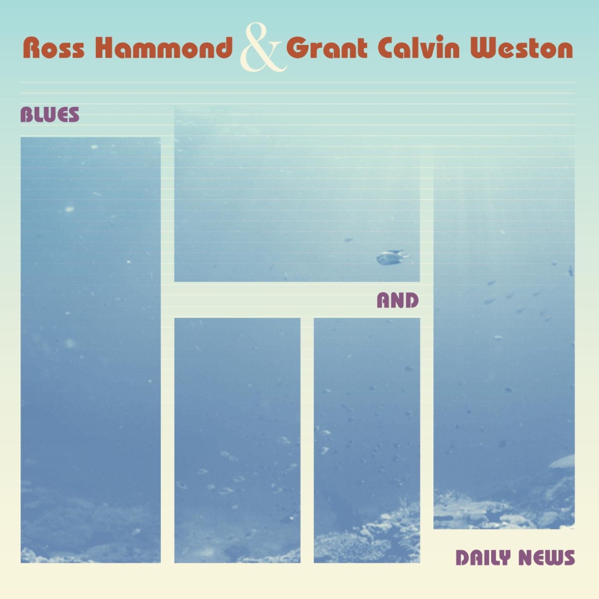 Blues and Daily News by Ross Hammond & Grant Calvin Weston album cover