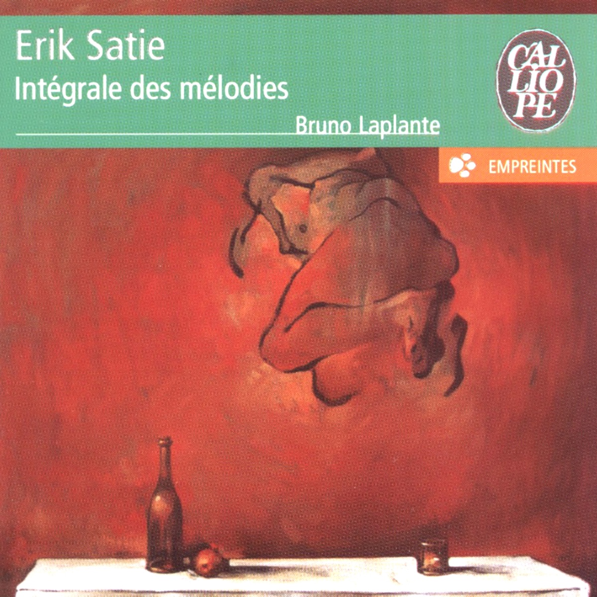 Erik Satie: Intégrale des mélodies by Bruno Laplante & Marc Durand album cover