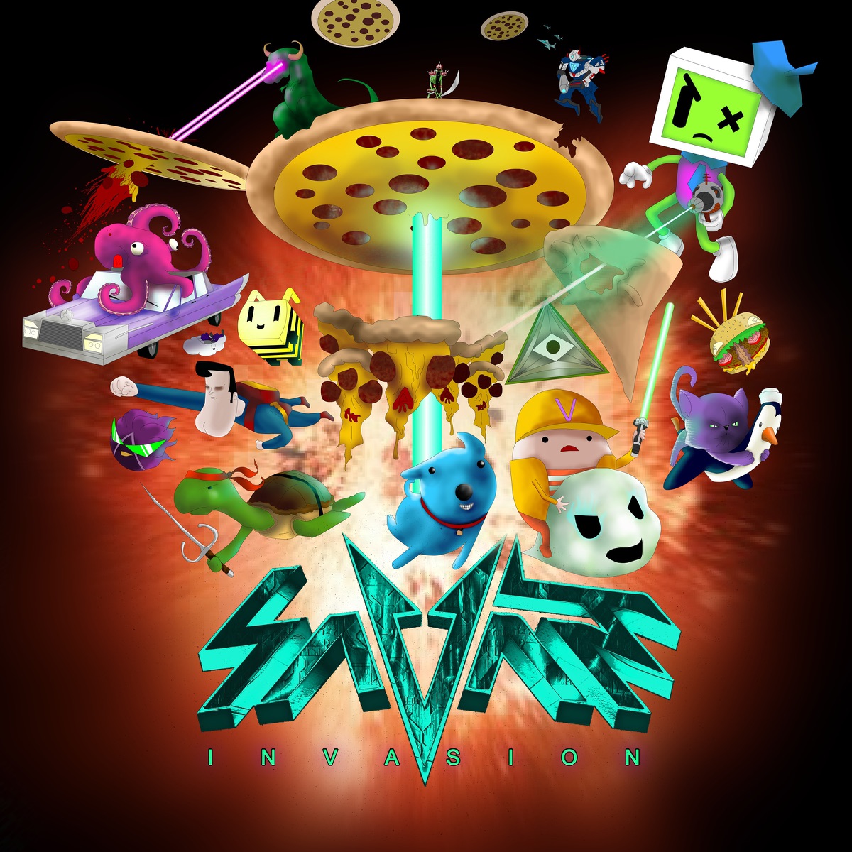 Invasion by Savant album cover