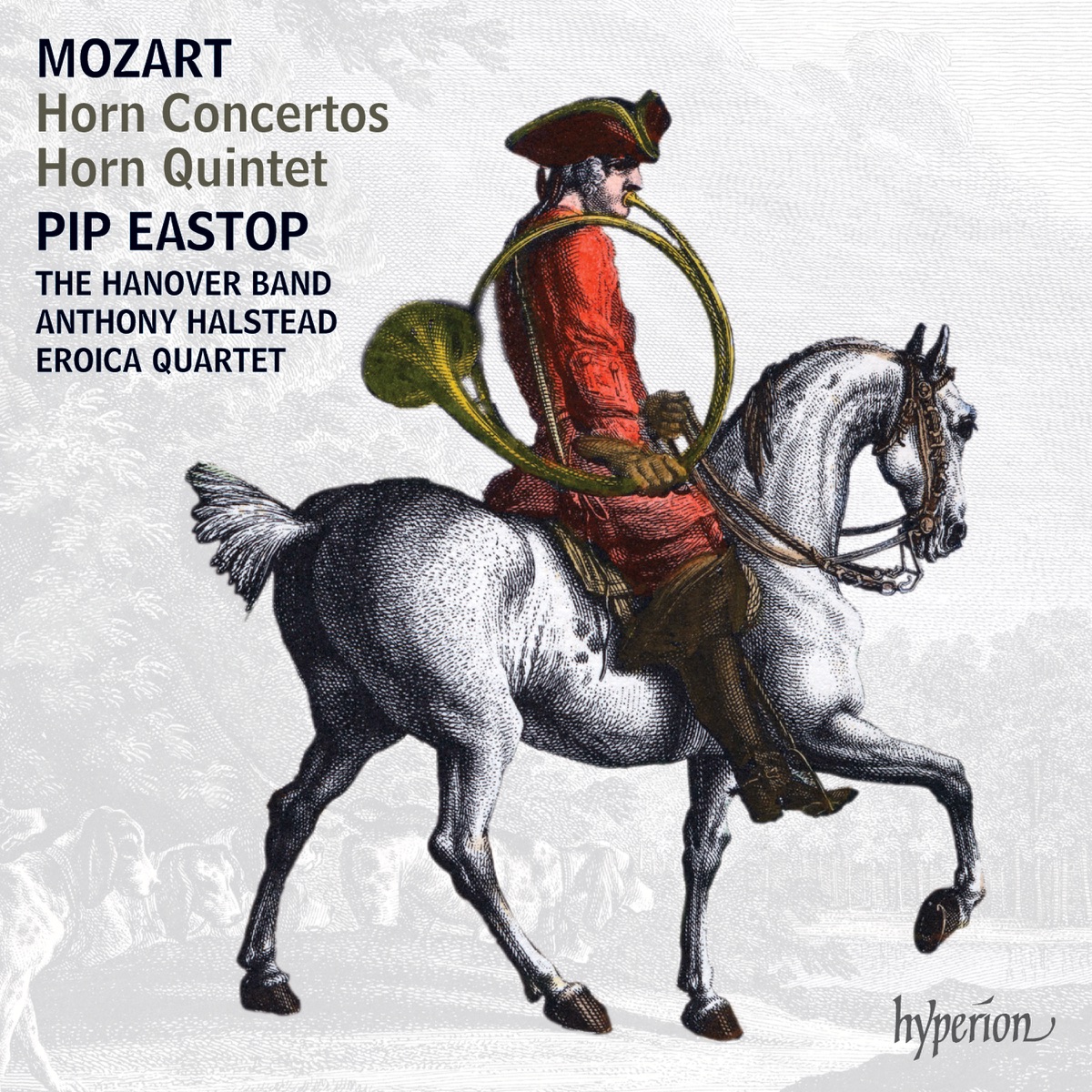 Mozart: Horn Concertos by Pip Eastop, Hanover Band & Anthony Halstead album cover