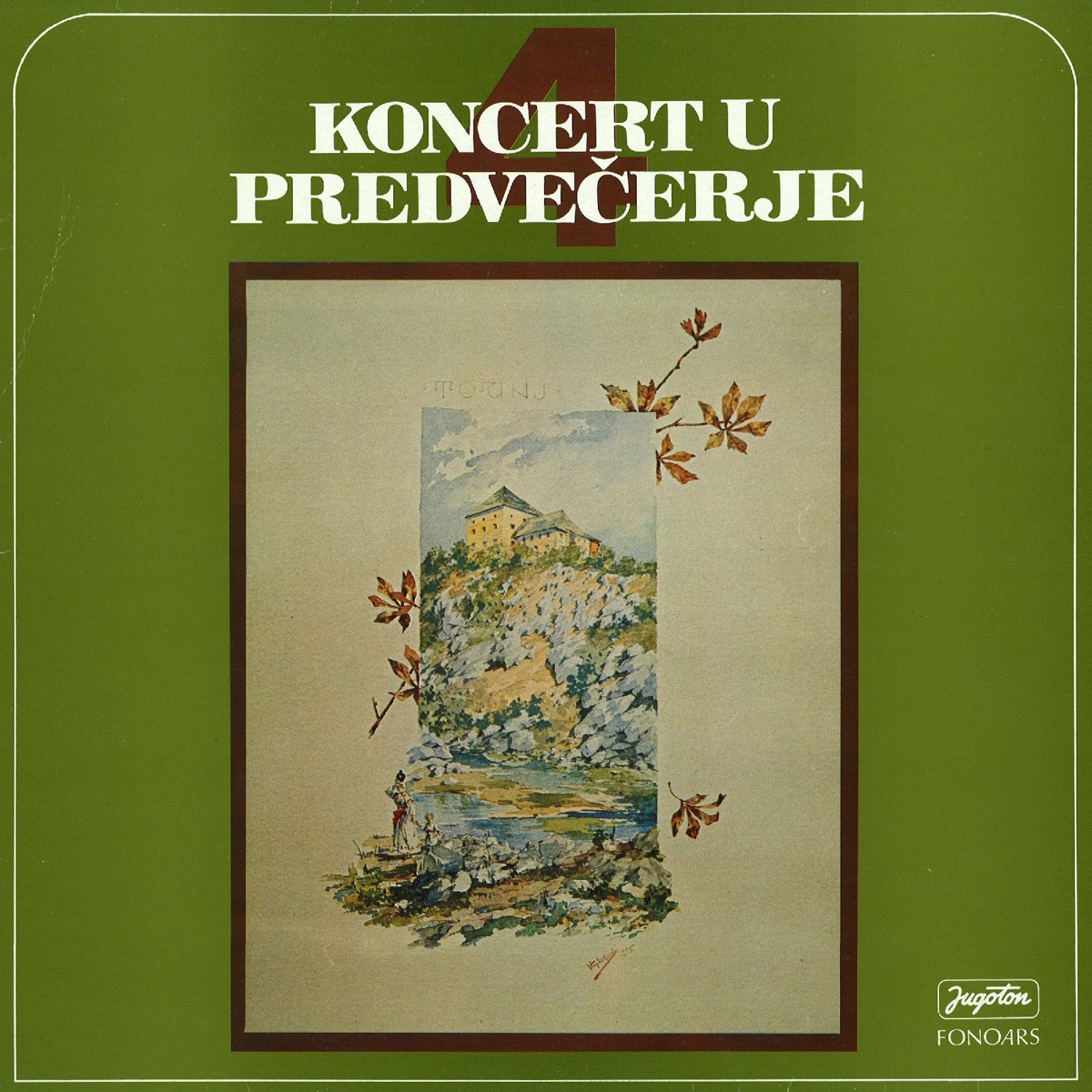 KONCERT U PREDVEČERJE 4 by Pavica Gvozdić, Valter Despalj, Darko Petrinjak, Jurica Murai, Društveni Orkestar HGZ-a, Marijan Jerbić, Zagrebački omladinski komorni orkestar, Anđelko Klobučar & Milan Grakalić album cover