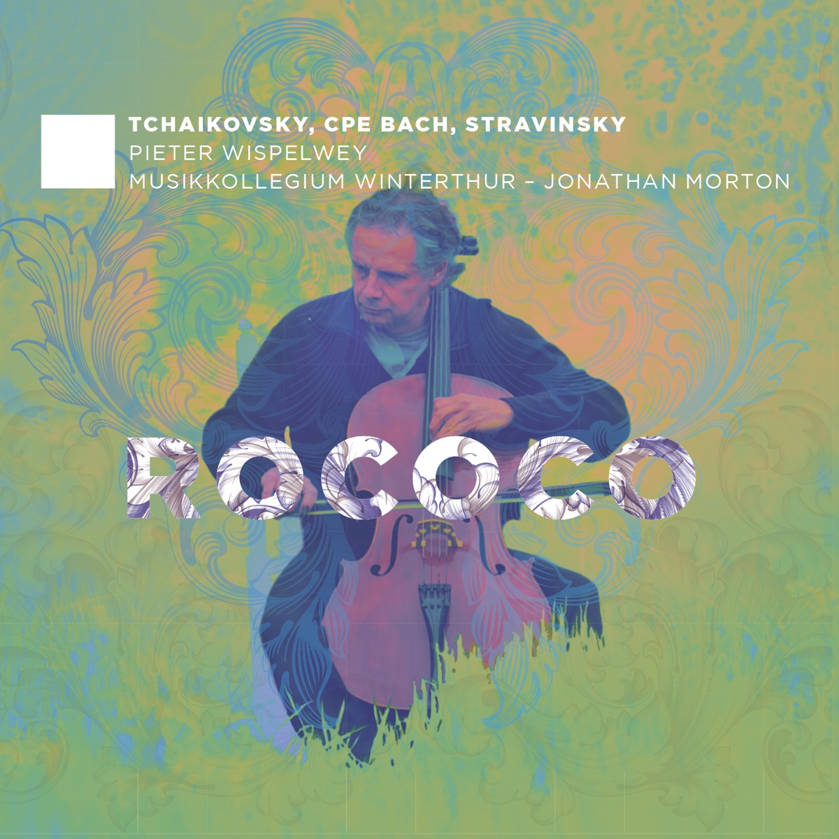 Rococo by Musikkollegium Winterthur, Jonathan Morton & Pieter Wispelwey album cover