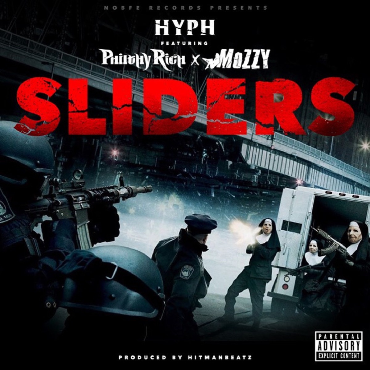 Sliders (feat. Philthy Rich & Mozzy) - Single by Hyph album cover artwork