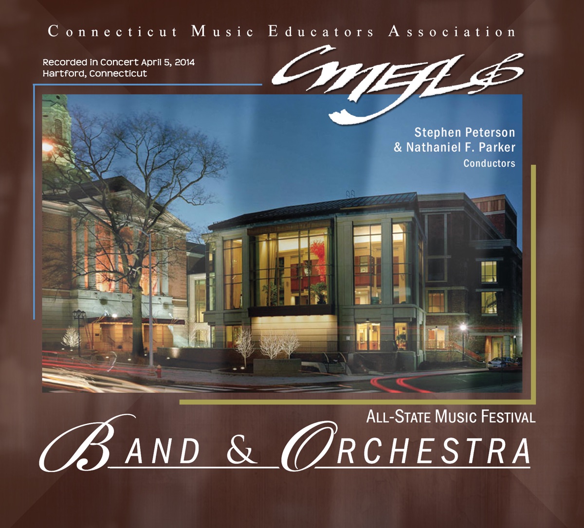 CMEA 2014 All-State Band Orchestra (Live) by All-State Orchestra, Nathaniel F. Parker, All-State Band & Stephen Peterson album cover