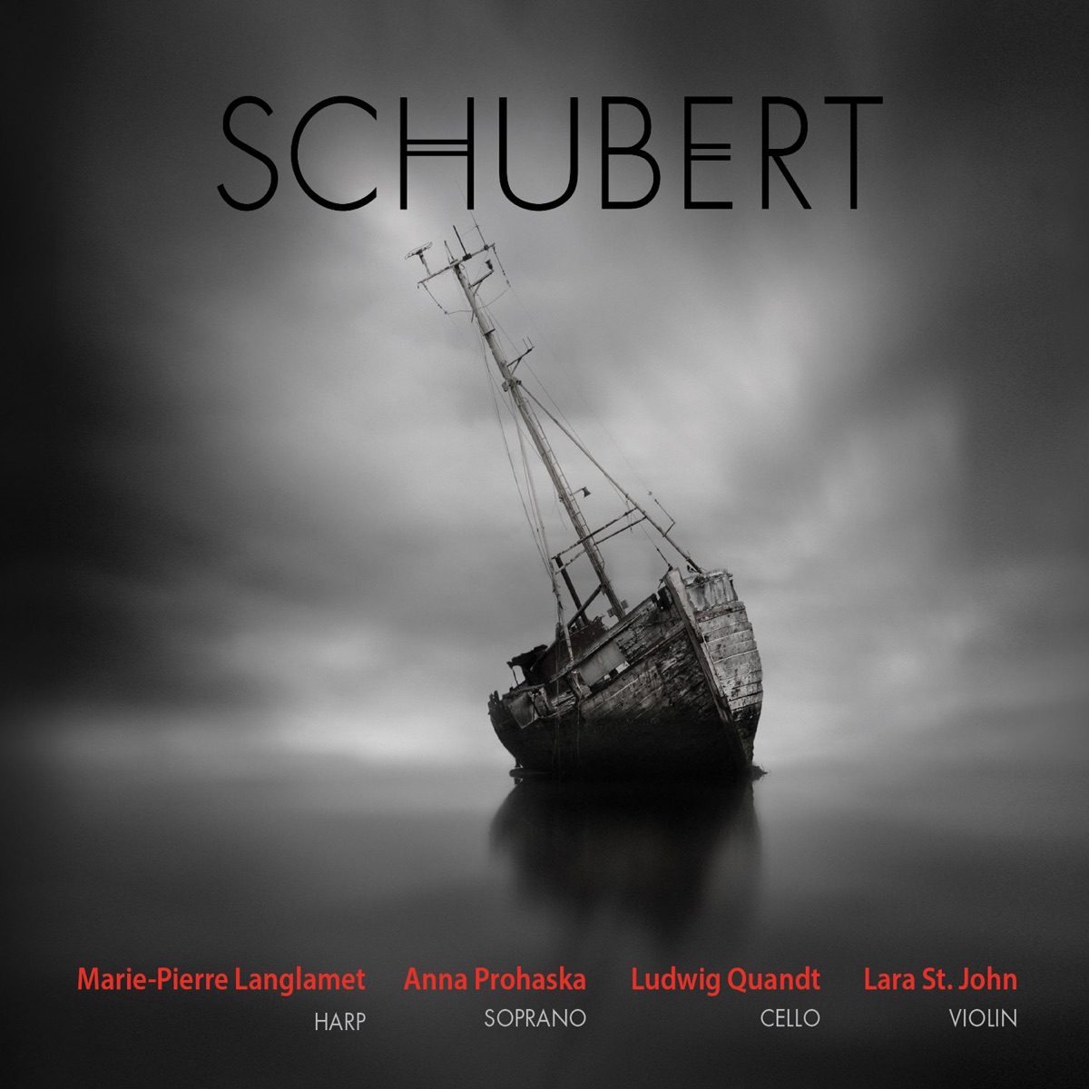 Schubert by Lara St. John, Anna Prohaska & Marie-Pierre Langlamet album cover