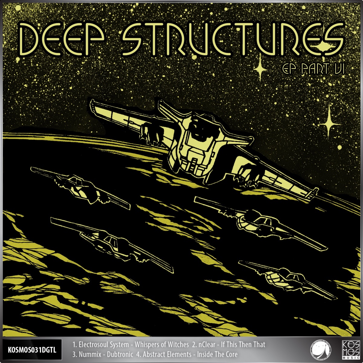 V/A Deep Structures Ep Part 6 - EP by Electrosoul System, NClear, Nummix & Abstract Elements album cover