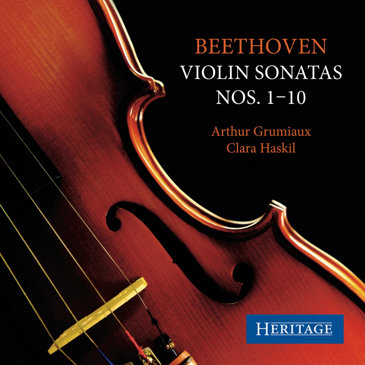 Beethoven: Complete Violin Sonatas by Arthur Grumiaux & Clara Haskil album cover