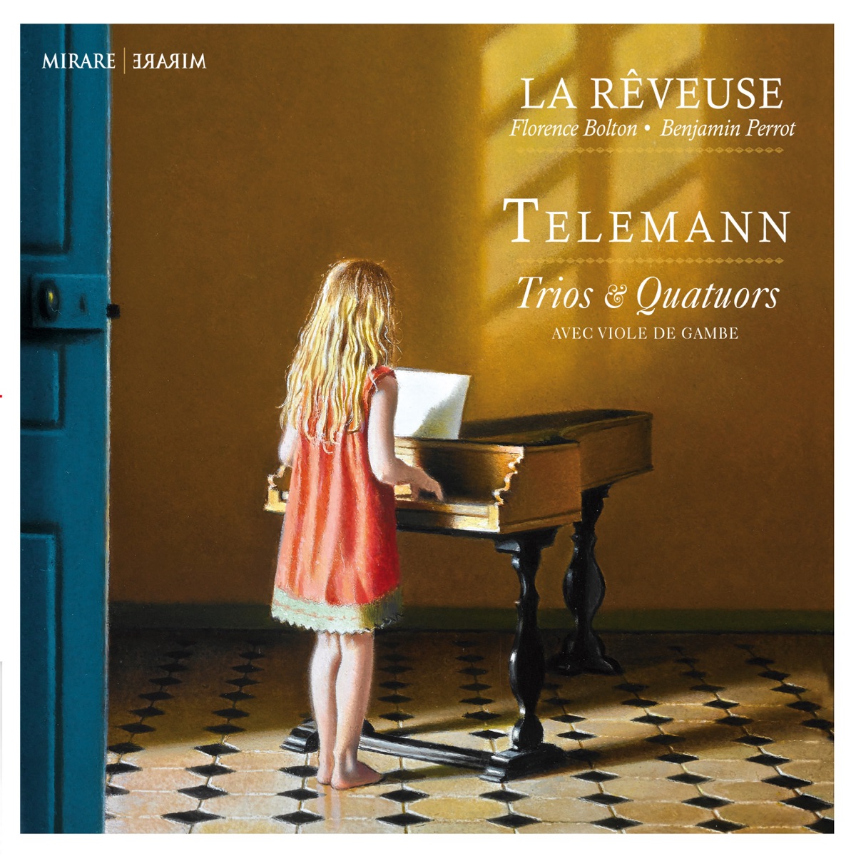 Telemann: Trios & Quatuors by La Rêveuse, Benjamin Perrot & Florence Bolton album cover