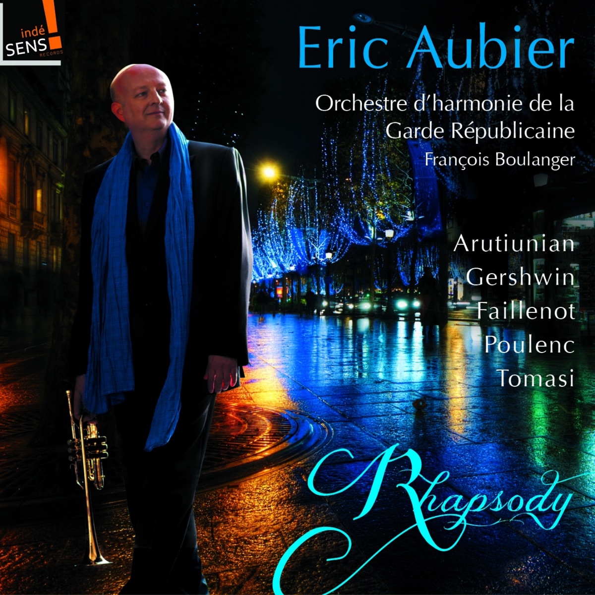 Rhapsody by Orchestre de la Garde Républicaine, Eric Aubier & François Boulanger album cover