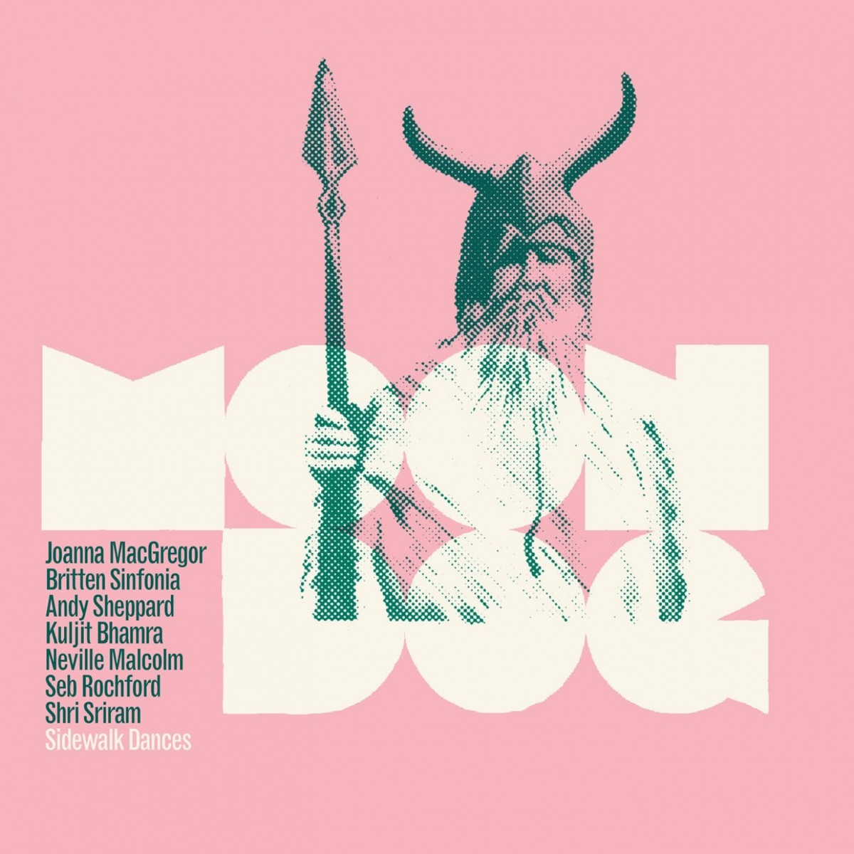 Sidewalk Dances (Fourteen Moondog Pieces) by Joanna MacGregor album cover