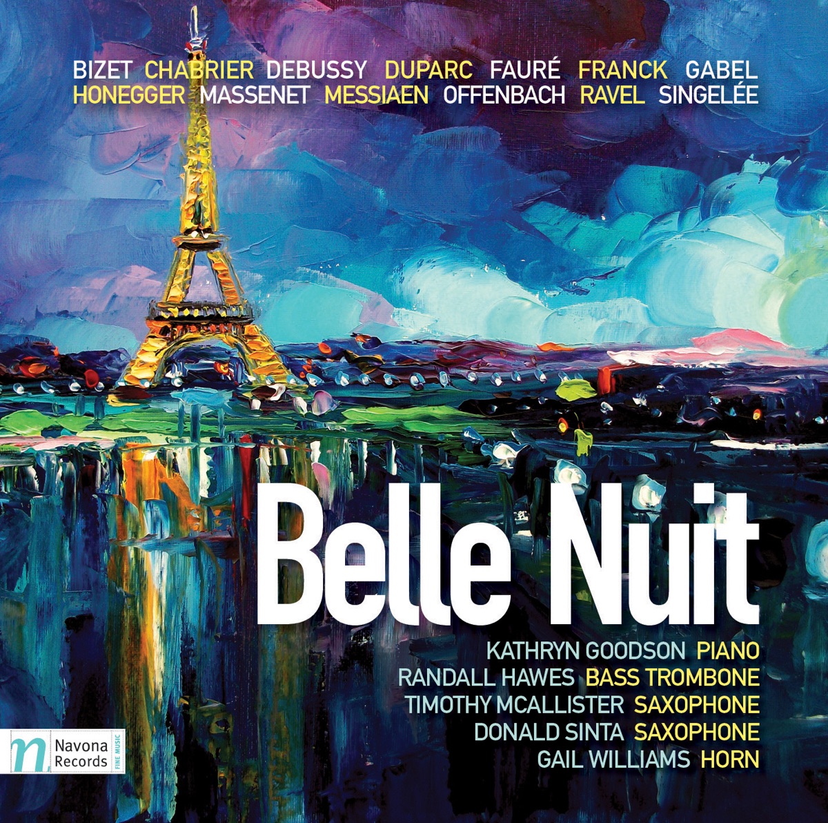Belle nuit by Kathryn Goodson album cover