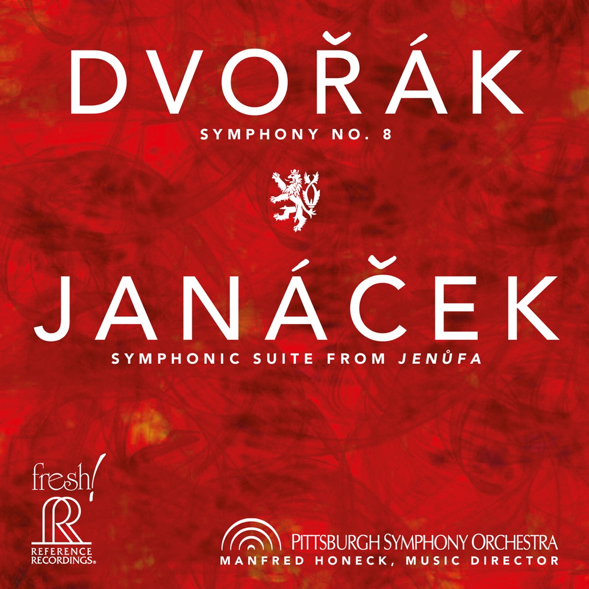 Dvořák & Janáček: Orchestral Works by Pittsburgh Symphony Orchestra & Manfred Honeck album cover