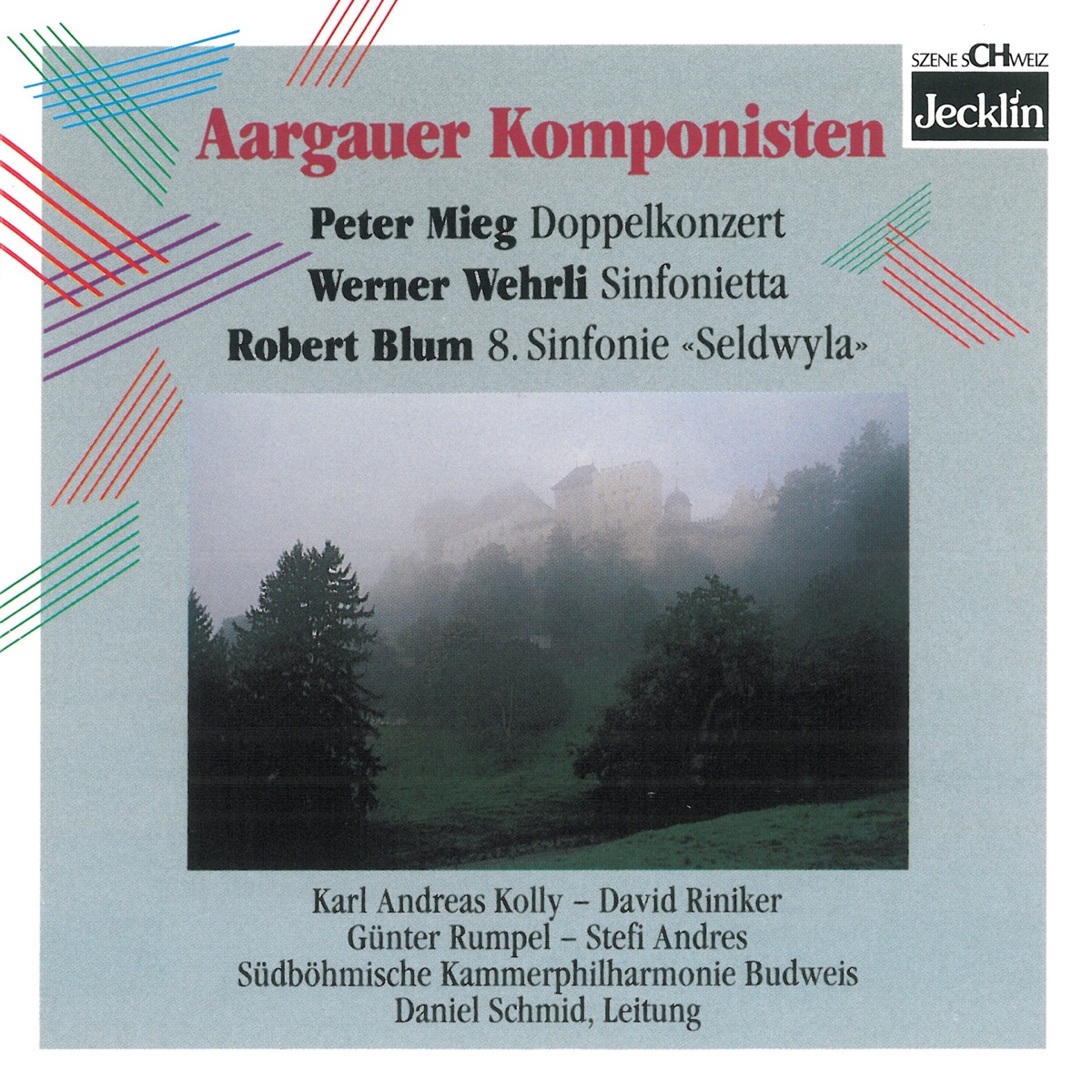 Aargauer Komponisten: Peter Mieg, Werner Wehrli & Robert Blum by Karl-Andreas Kolly, David Riniker & Günter Rumpel album cover