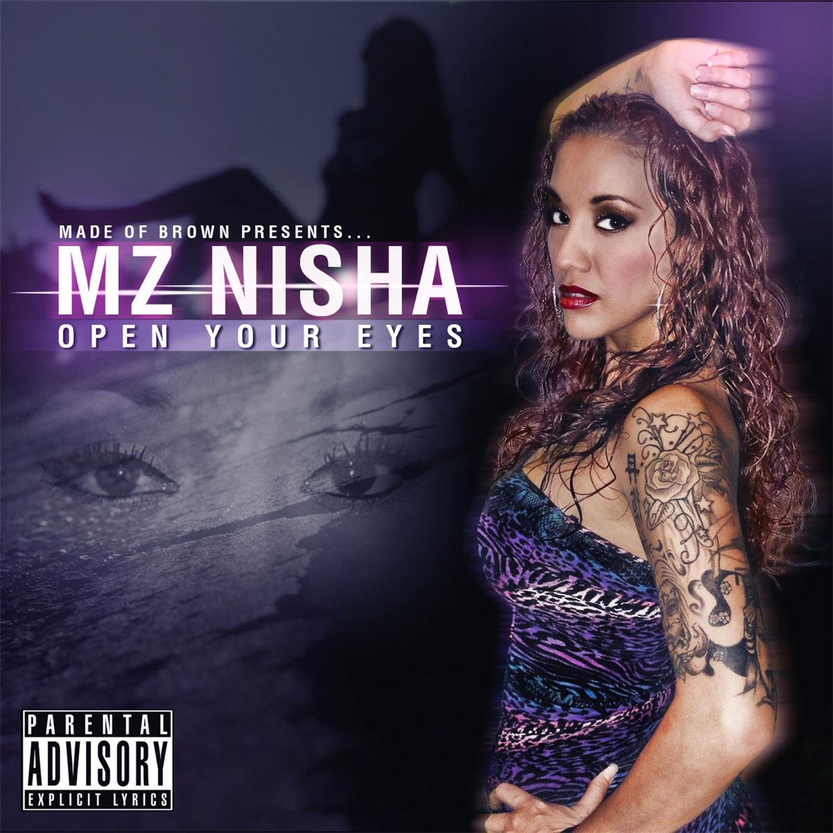 Open Your Eyes by Mz Nisha album cover