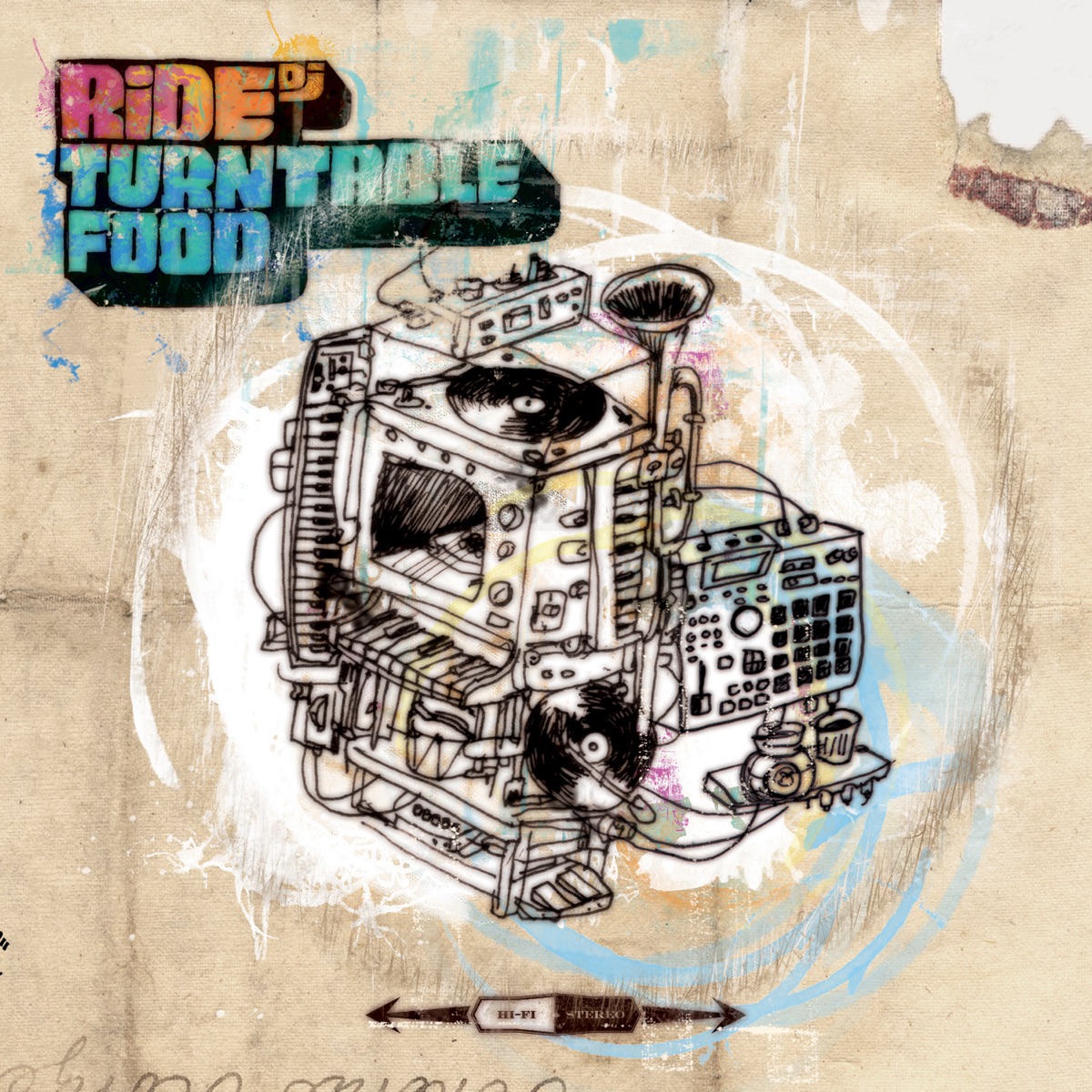 Turntable Food by DJ Ride album cover