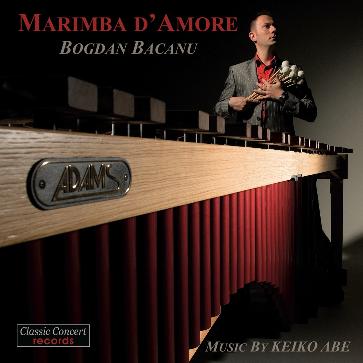 Marimba d' Amore - Works by Keiko Abe by Bogdan Bacanu album cover