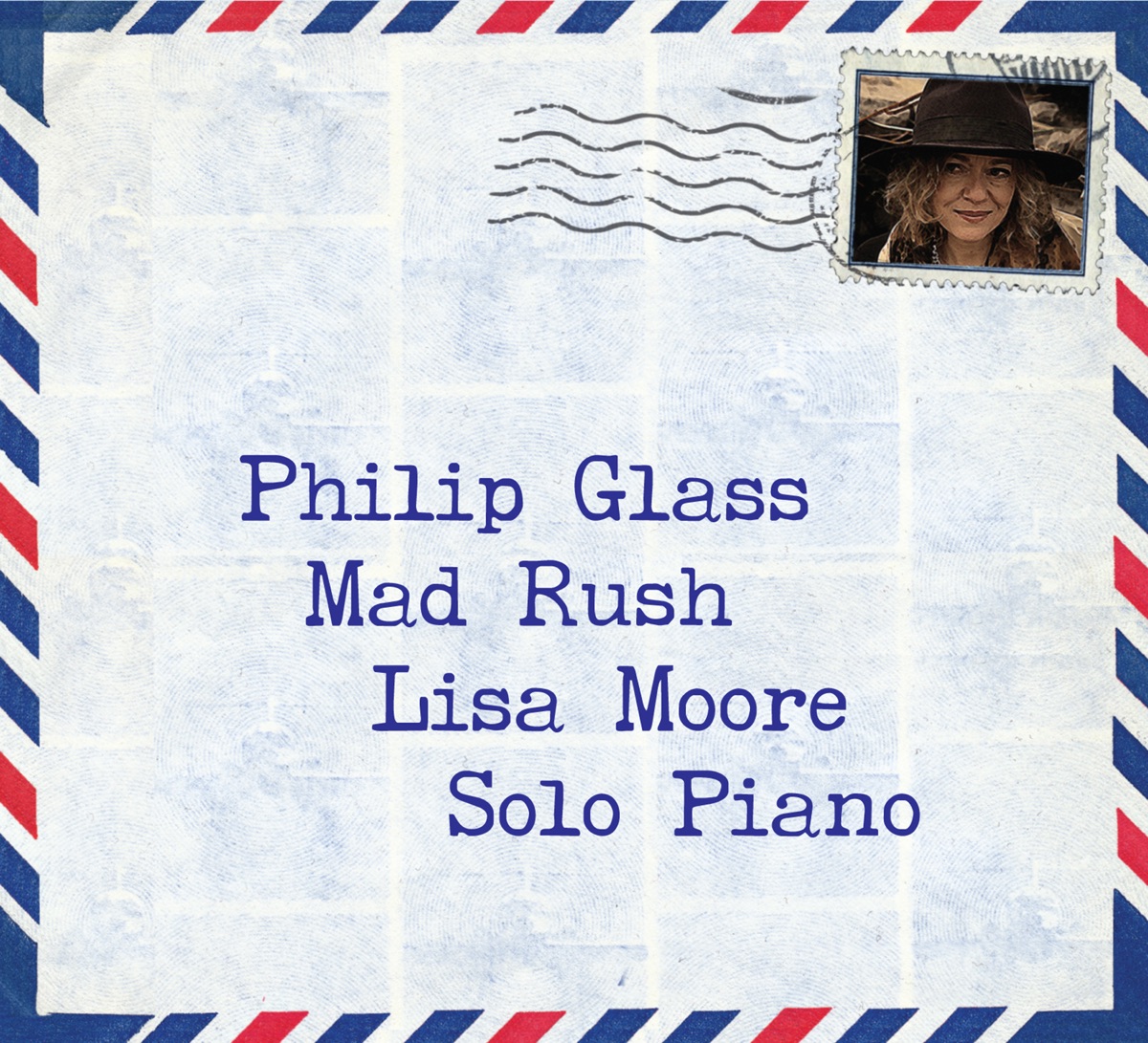 Philip Glass – Mad Rush by Lisa Moore album cover