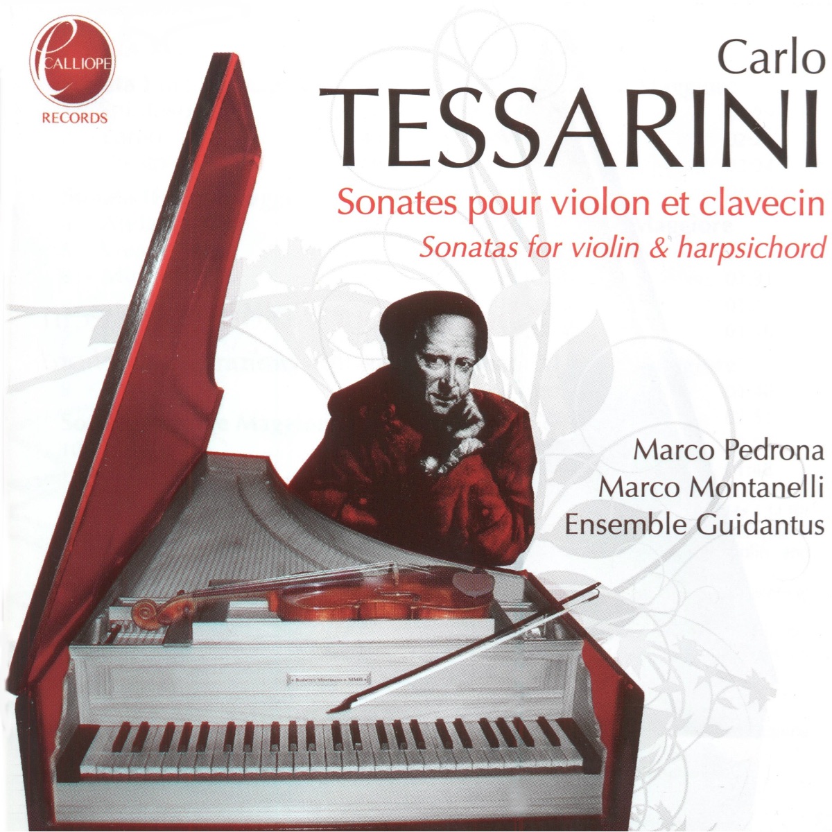 Carlo Tessarini: Sonates pour violon et clavelin by Marco Pedrona & Marco Montanelli album cover