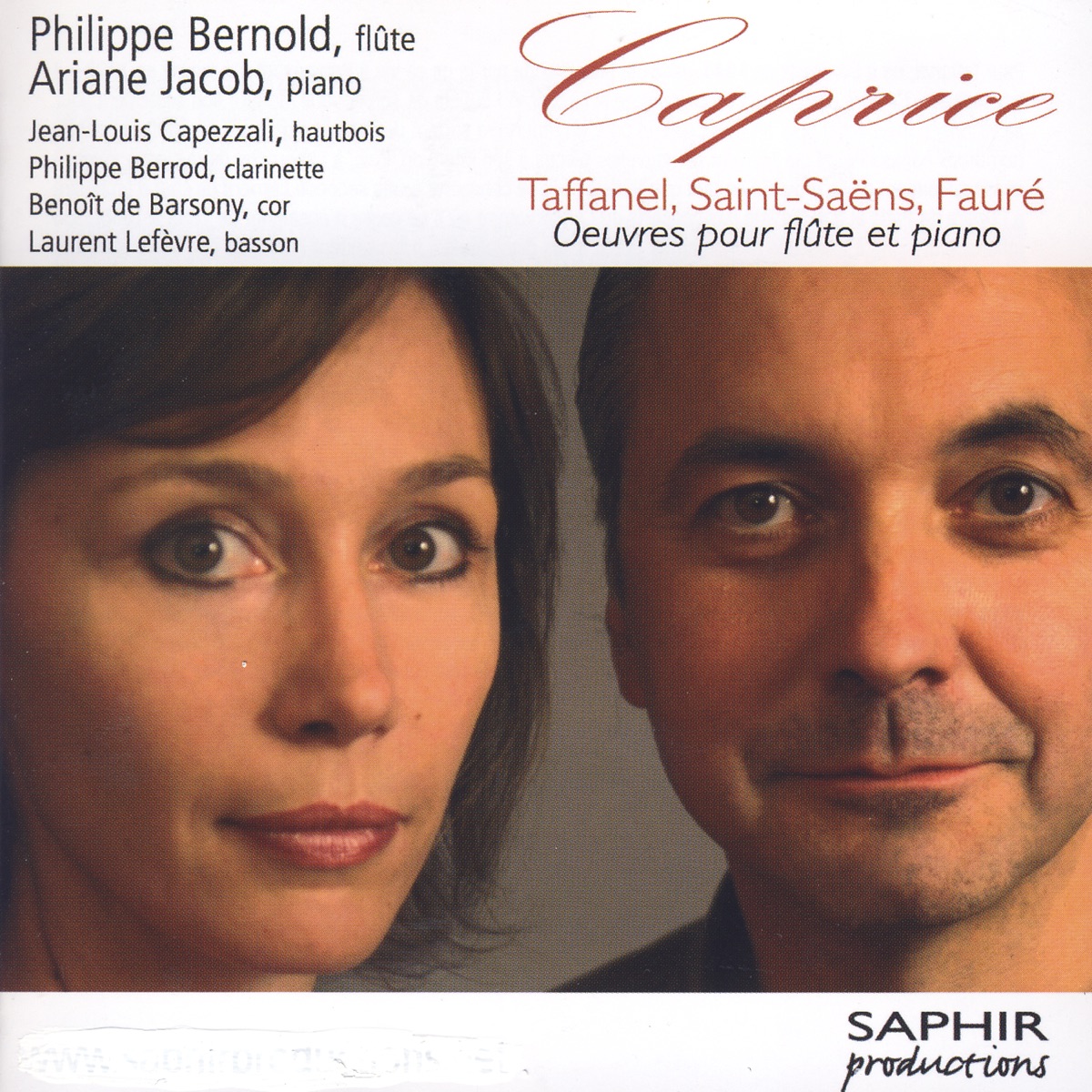 Caprice by Philippe Bernold & Ariane Jacob album cover