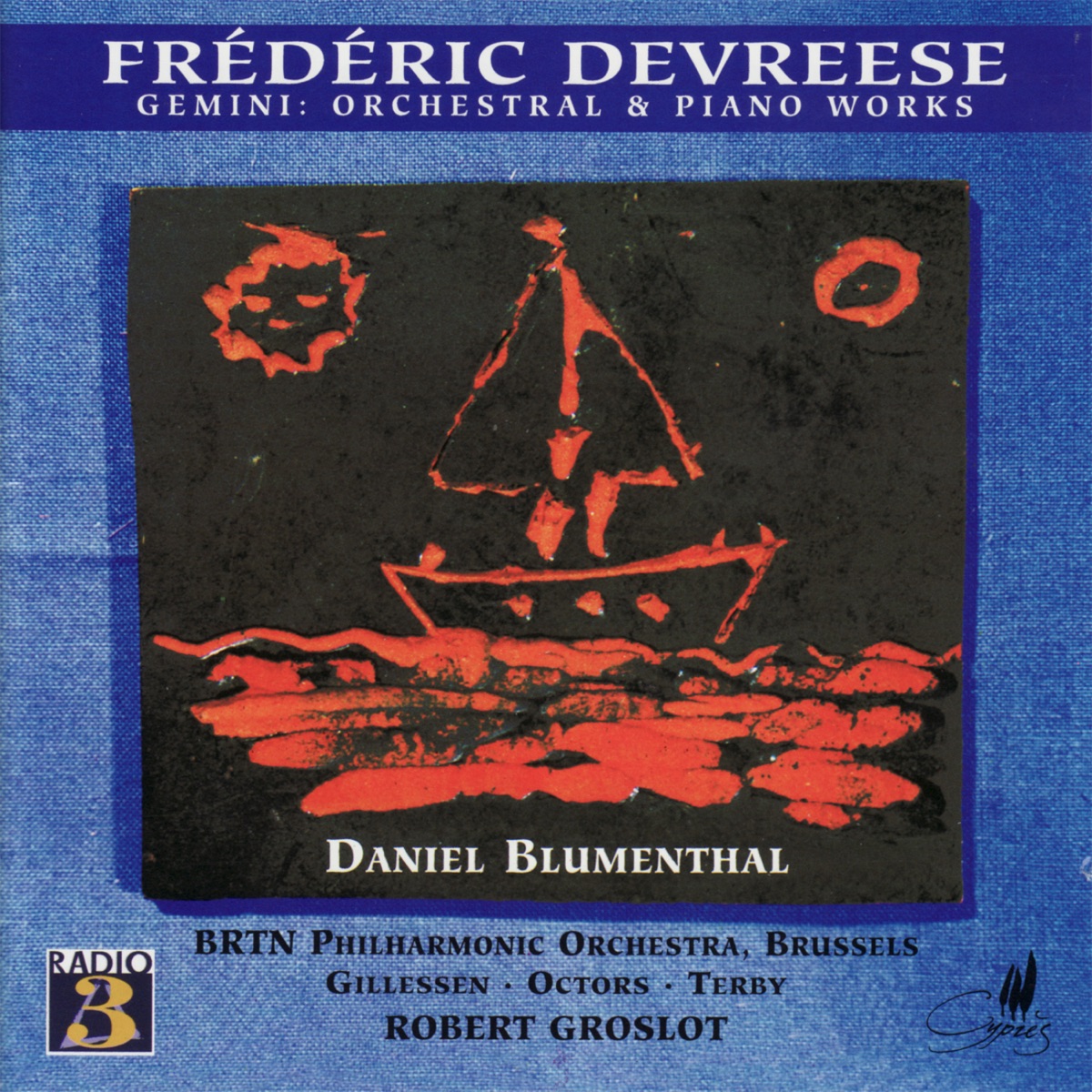 Devreese: Gemini - Orchestral & Piano Works by BRTN Philharmonic Orchestra, Walter Gillessen, Georges Octors, Fernand Terby, Frédéric Devresse & Robert Groslot album cover
