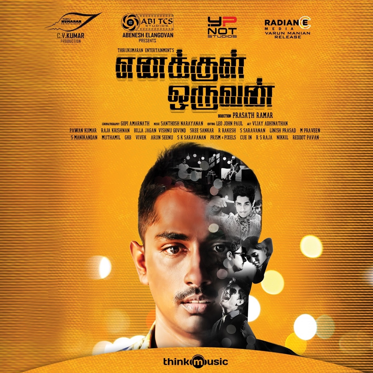 Enakkul Oruvan (Original Motion Picture Soundtrack) by Santhosh Narayanan album cover