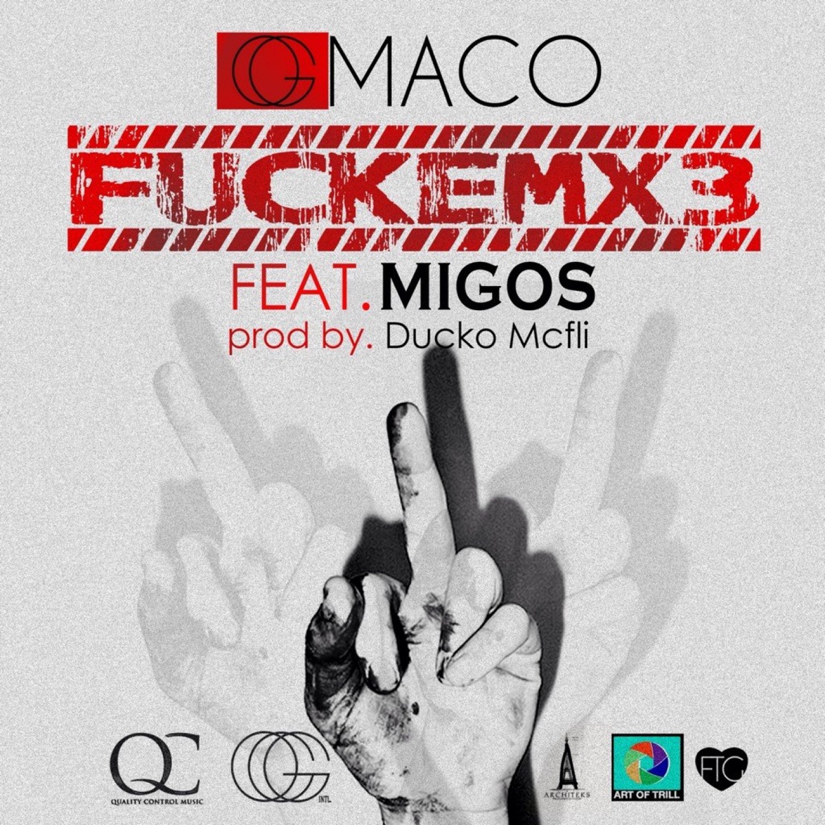 FUCKEMX3 (feat. Migos) - Single by OG Maco album cover
