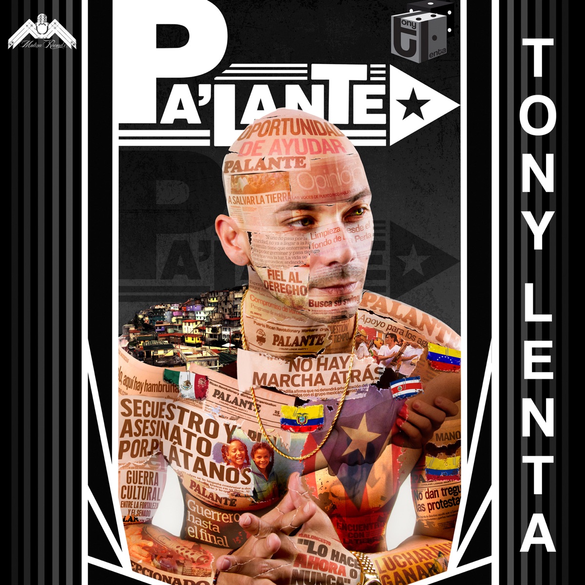 Pa'lante - Single by Tony Lenta album cover
