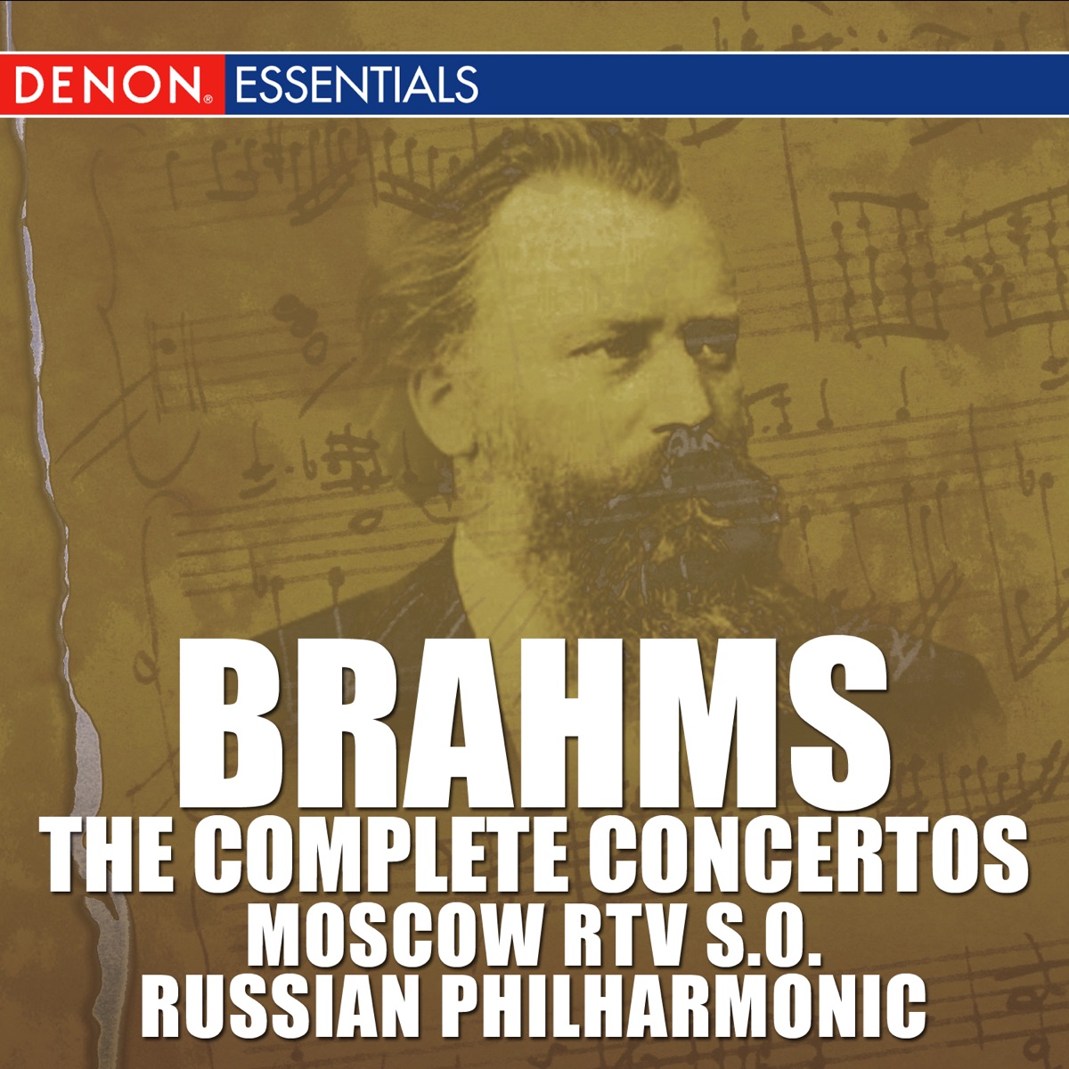 Brahms: The Complete Concertos by Gennady Rozhdestvenski, Kirill Kondrashin & David Oistrakh album cover