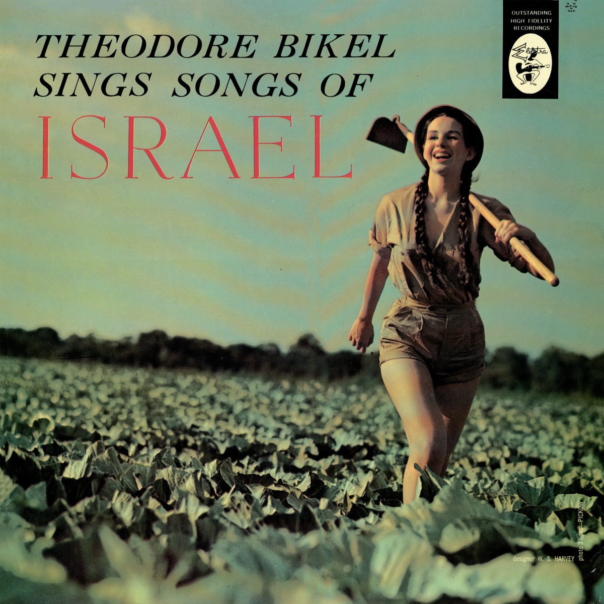Sings Songs of Israel by Theodore Bikel album cover