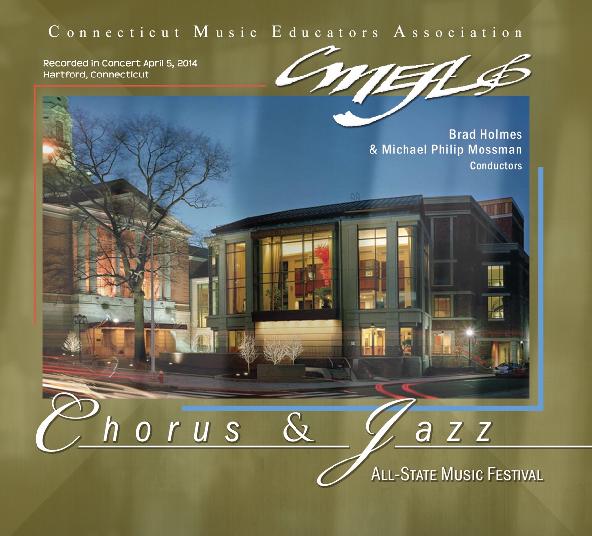 CMEA 2014 All-State Chorus Jazz (Live) by All-State Chorus, Brad Holmes, All-State Jazz Band & Michael Philip Mossman album cover
