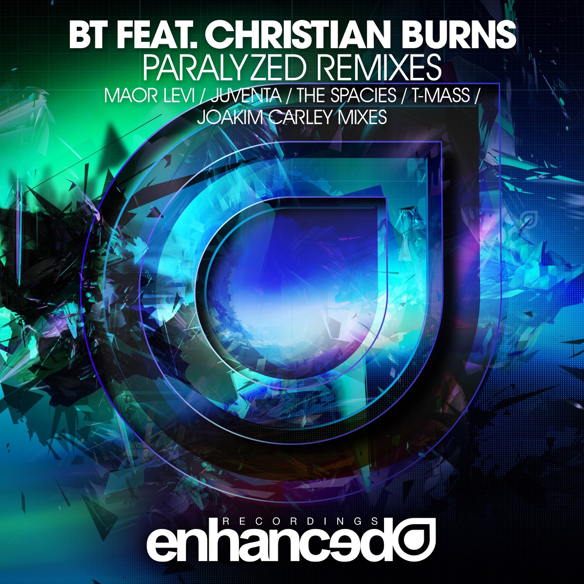 Paralyzed (Remixes) [feat. Christian Burns] - Single by BT album cover
