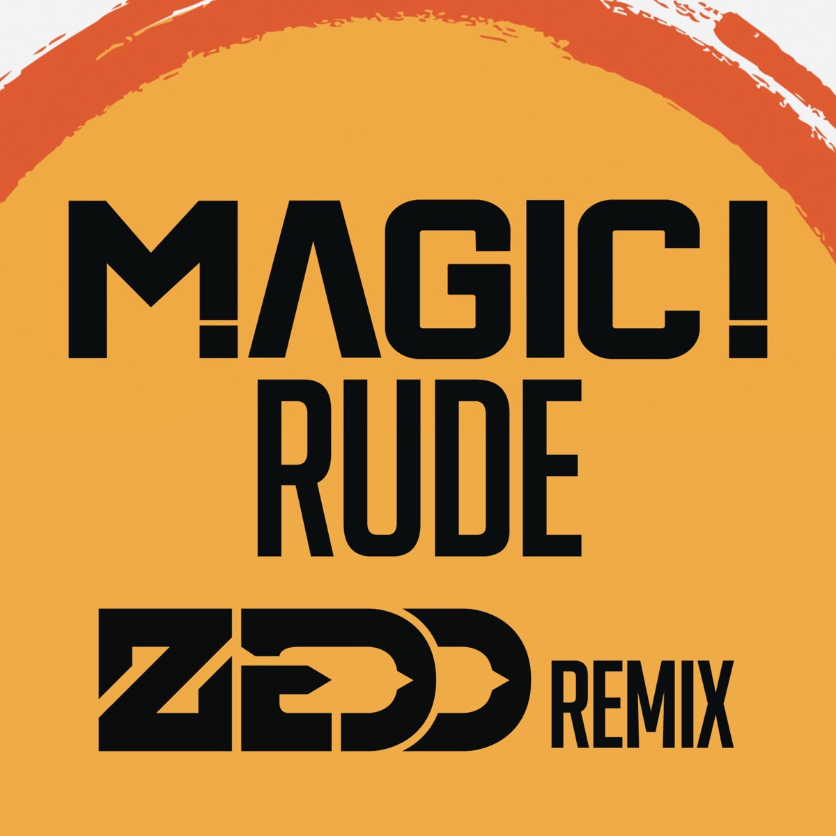 Rude - Single (Zedd Remix) by MAGIC! album cover