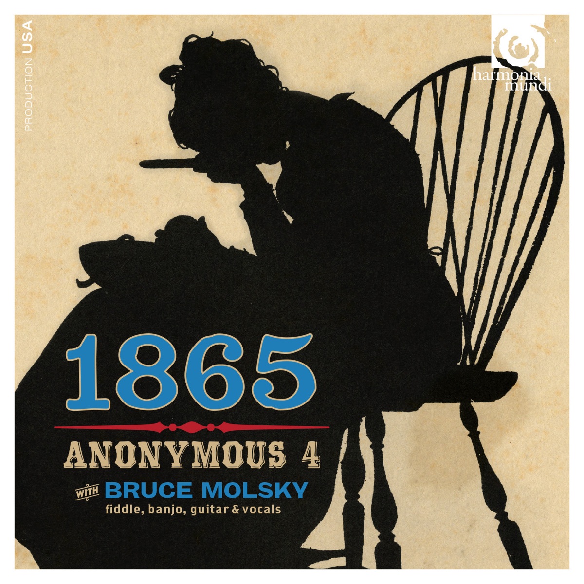 1865: Songs of Hope and Home from the American Civil War (Bonus Track Version) by Anonymous 4 & Bruce Molsky album cover