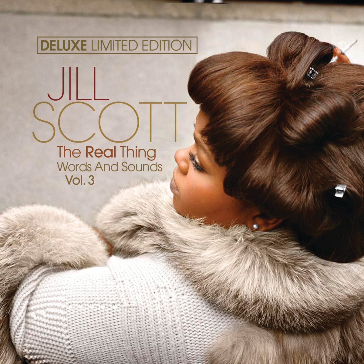 The Real Thing: Words and Sounds, Vol. 3 (Deluxe Edition) by Jill Scott album cover artwork